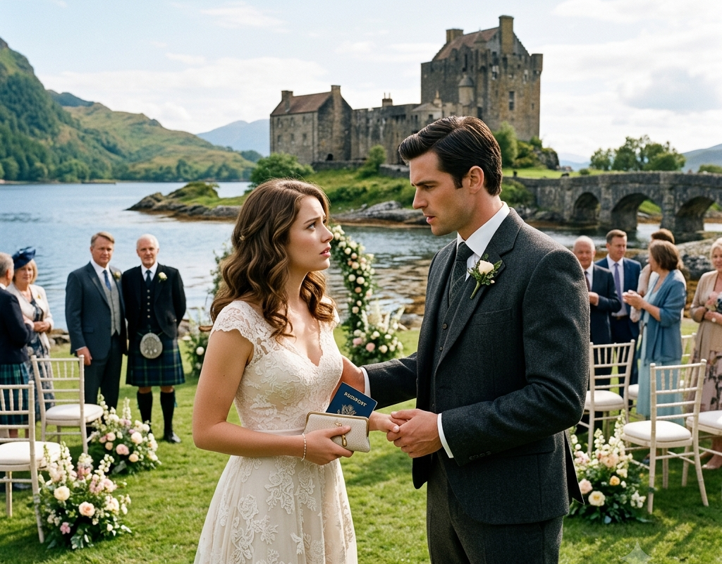 My Father Sold My Hand to a Scottish Banking Heir — Then the Groom Asked Why My Passport Was Locked Away