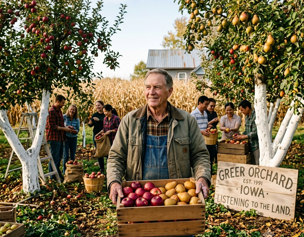 On a Monday morning in early November, the entire suburb of Madison County, Iowa, was awakened by a sight that seemed straight out of the wildest dreams