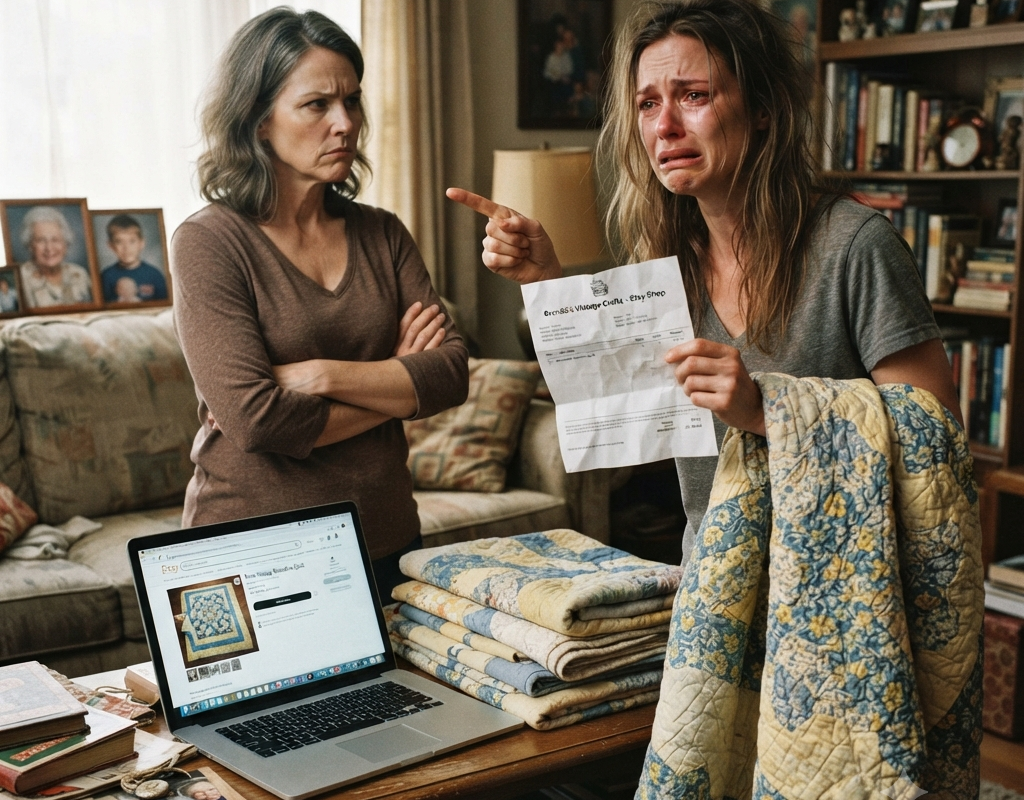 My Son’s Late Grandma’s Quilt Was Donated Without Asking—Then I Found It in My Aunt’s Online Shop