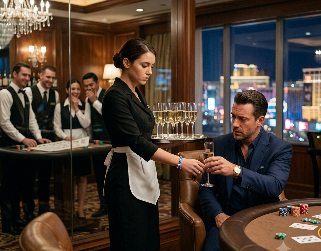 The Casino Staff Bet I’d Cry Serving the Owner — Then He Saw the Bracelet on My Wrist