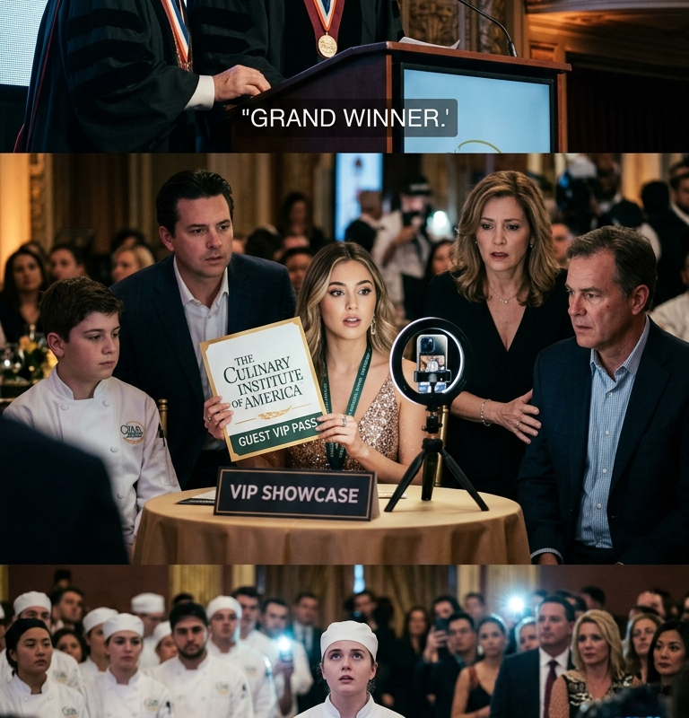 My Family Gave My Culinary VIP Pass to My Influencer Sister — Then the Judges Asked Where the Winner Was
