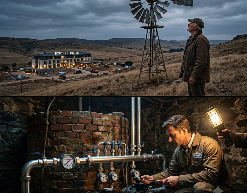 They Said My Old Windmill Was Ugly — Then Their Boutique Hotel Secretly Tapped the Well Beneath It