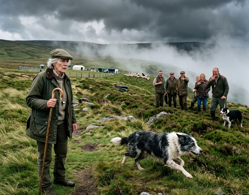 The Town Laughed When a Broke Widow Bought a Deaf Sheepdog — Then the Dog Heard the Storm Before Anyone Else