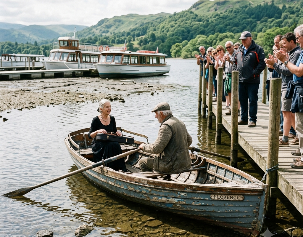 Everyone Mocked the Old Man Who Bought a Cracked Rowboat — Then It Crossed the Lake When the Million-Dollar Boats Couldn’t