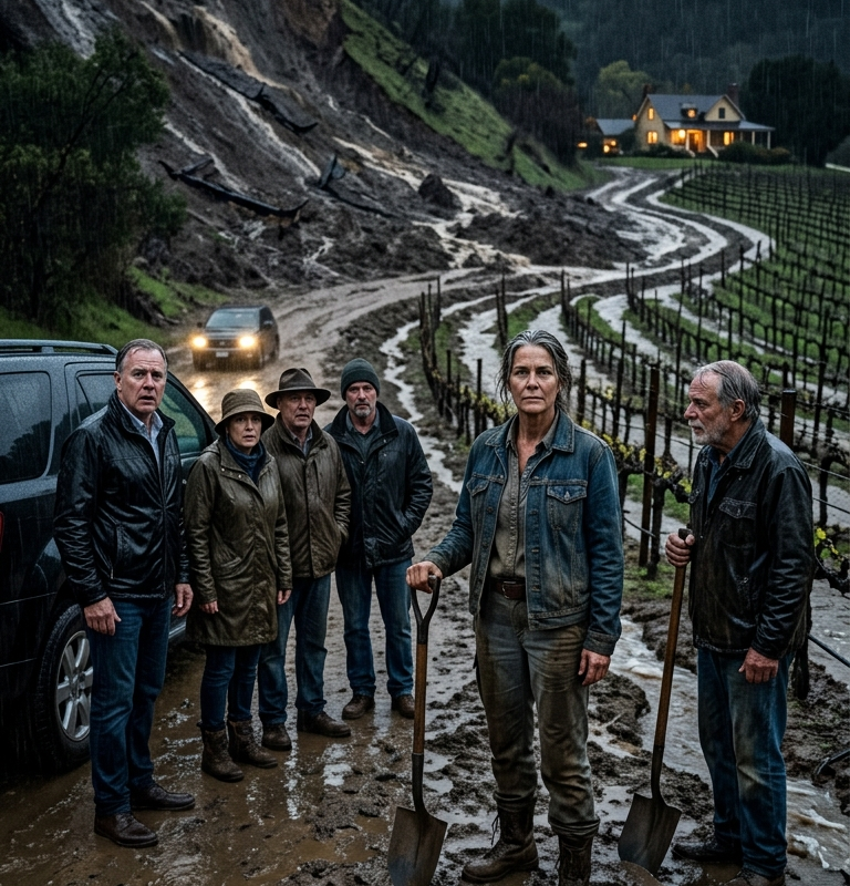 The Widow Dug 300 Empty Trenches Across Her Vineyard — Then the Hillside Started Moving