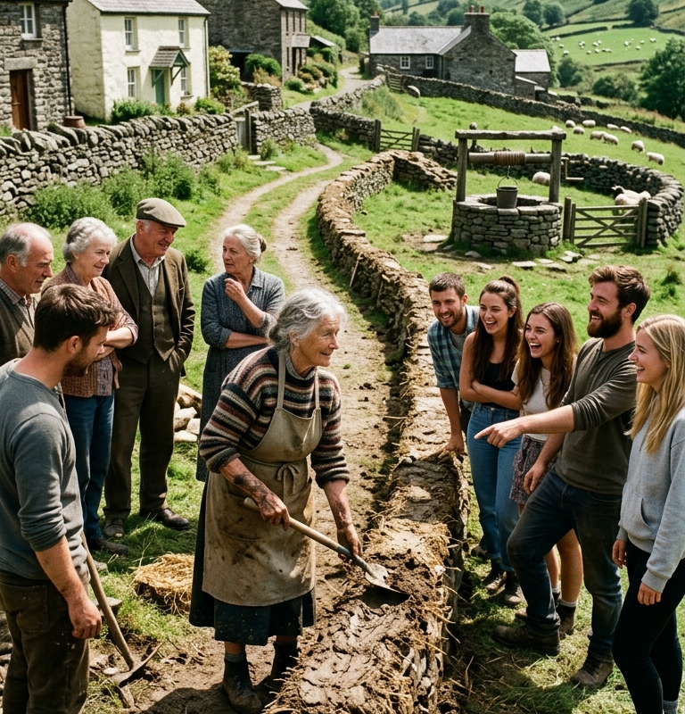 The Village Mocked the Woman Who Built Mud Walls in Summer — Until the Snow Came From the Wrong Direction