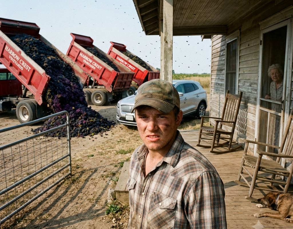 Billionaire Winery Unexpectedly Had to Beg to Buy Back 10 Tons of Rotten Grapes from My Farm
