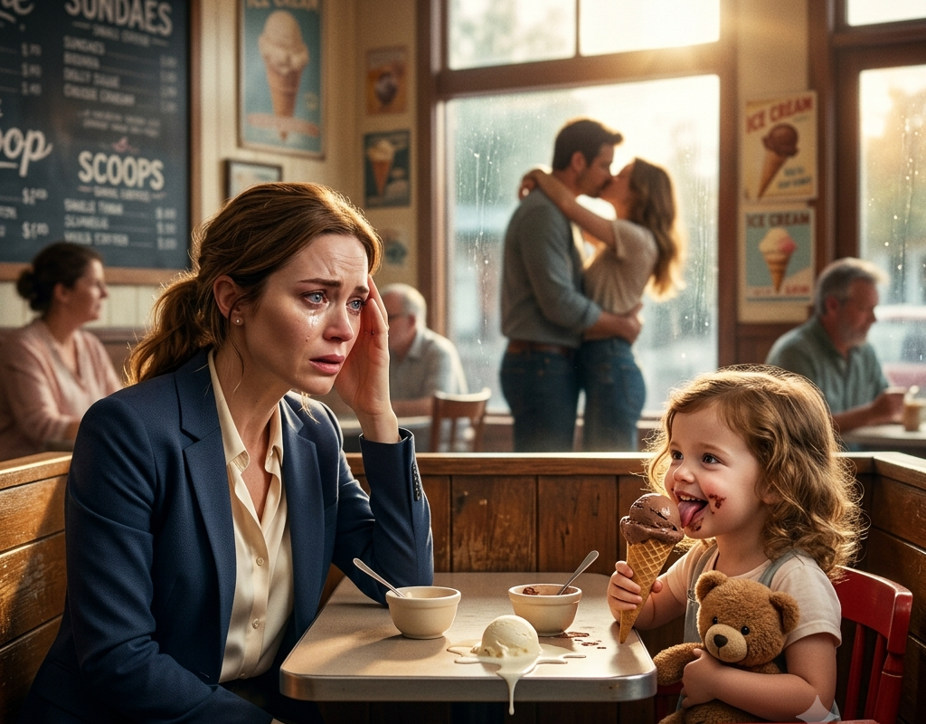 My Stepdaughter Smiled and Told Me a Secret Over Ice Cream—What She Said About My Husband and His Ex-Wife Ended My Marriage
