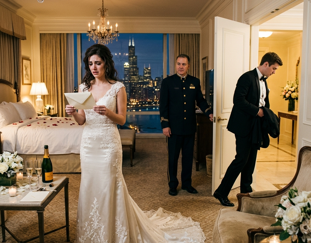 My Husband Walked Out of Our Ritz Wedding Night—Then the Concierge Handed Me the Envelope He Left for His Ex