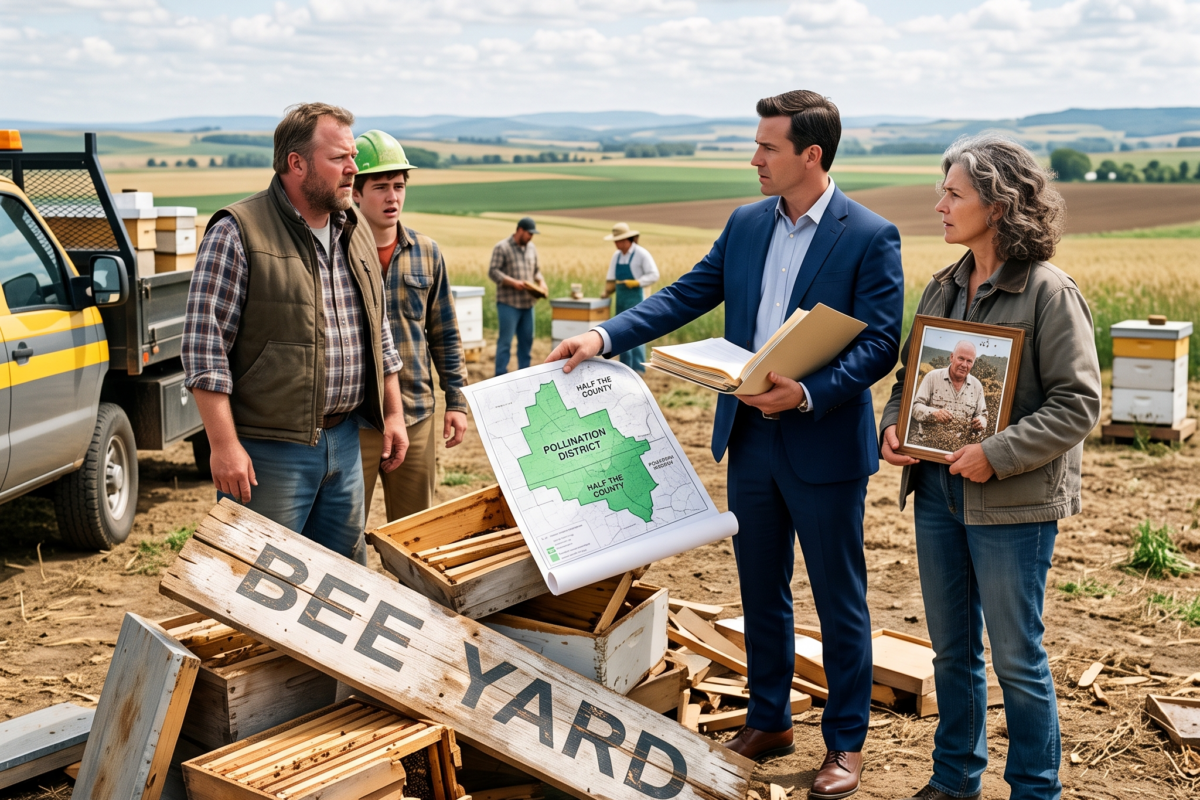 They Tore Down My Late Husband’s Bee Yard — Then Found Out Those Hives Were Insured for Pollinating Half the County