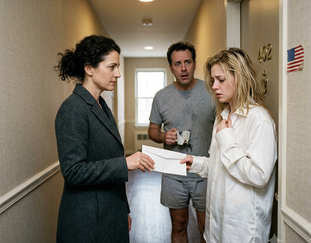 After discovering her husband’s infidelity through a private investigator, the wife silently endured for thirty days, secretly freezing assets and planning a perfect divorce. Then, on the thirty-first day, she knocked on her lover’s door and announced, exactly five years later…