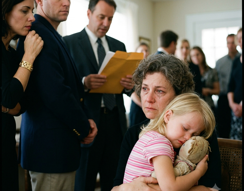 The Third Party’s Gleeful Whispers at the Funeral and the Punishment from the Late Will