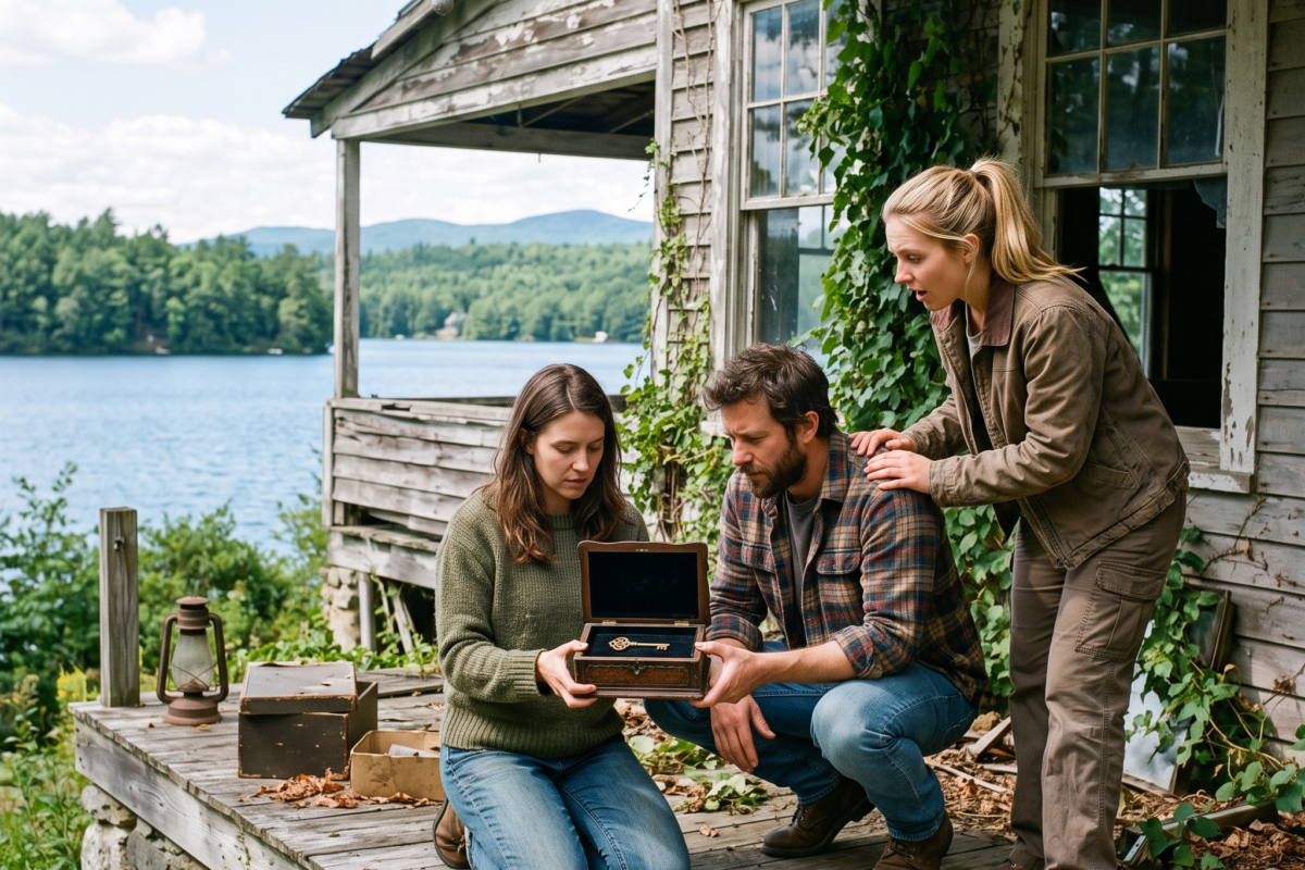 They Left Me a Crumbling Lake House — Then I Found the Key Hidden Inside My Grandmother’s Music Box