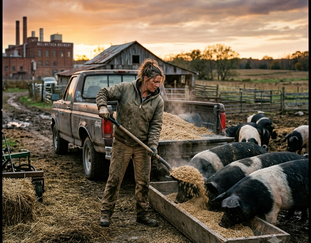 To feed the pigs and keep my ancestral land, I had to find ways to cut costs. That’s when I turned to Silas Vance’s own brewery