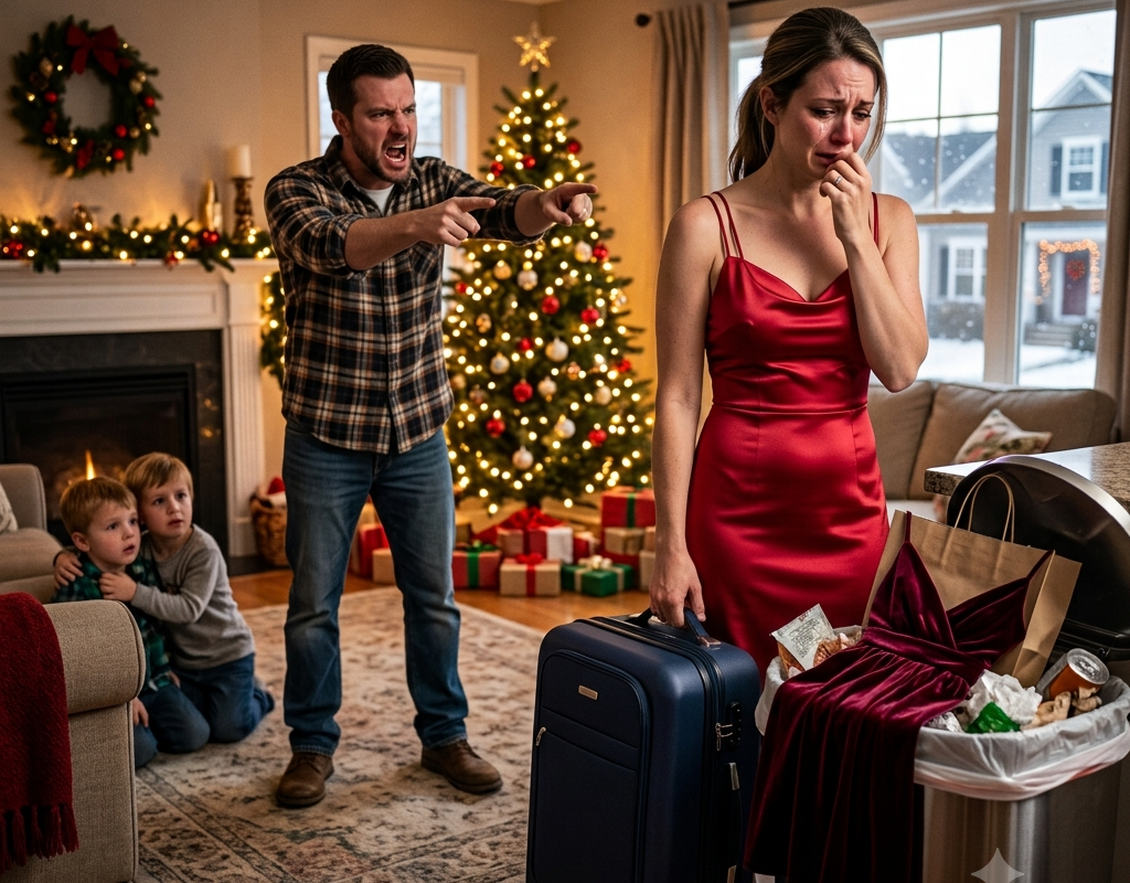 My Husband Exploded Over a $79 Dress—But What He Did Next Made Me Walk Away with Our Children That Same Night