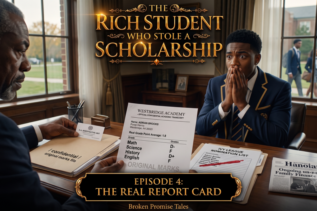 THE RICH STUDENT WHO STOLE A SCHOLARSHIP – EPISODE 4: THE REAL REPORT CARD