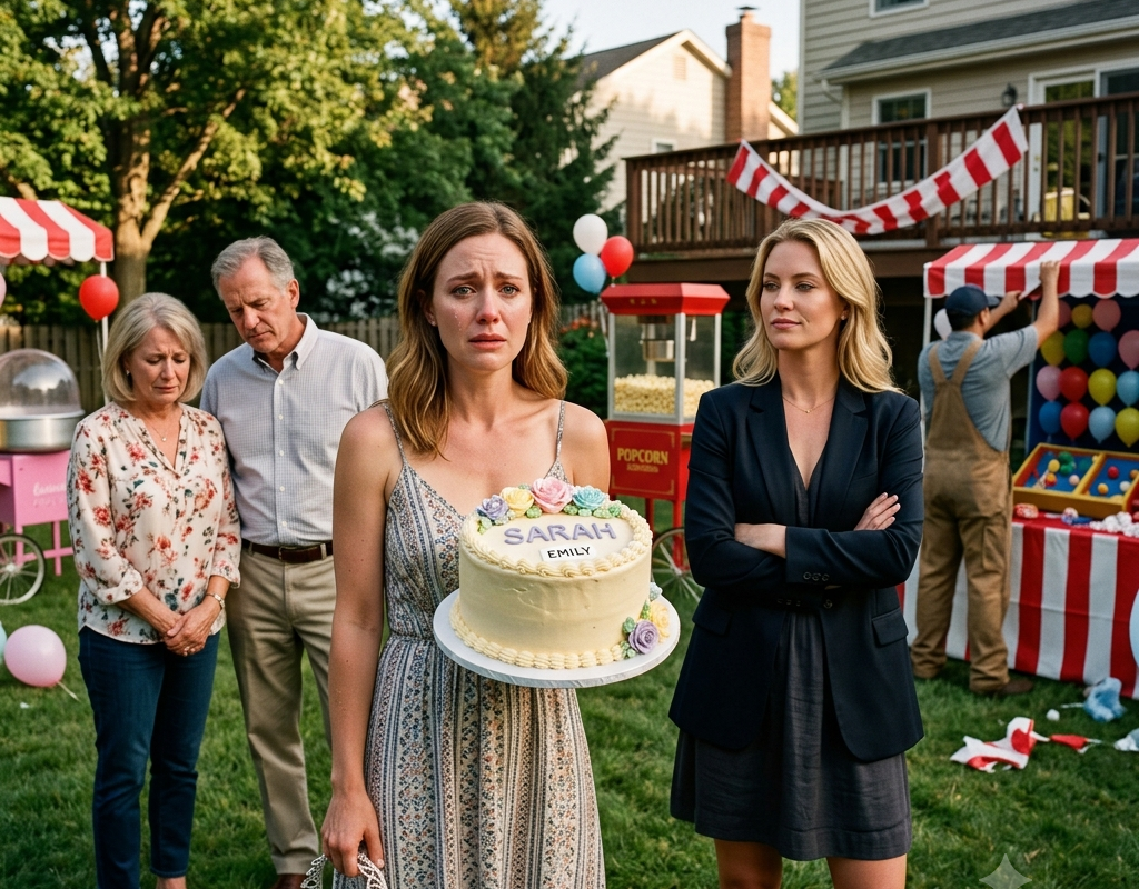 My Mom Replaced My Daughter’s Birthday Cake With My Niece’s Name and Called It “Saving Money”—By Nightfall, The Entire Family Learned the Truth