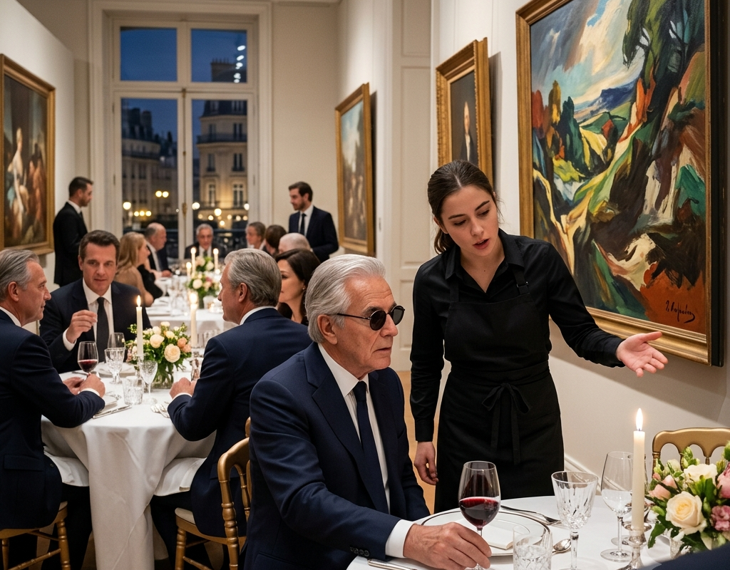 They Sent Me to Serve the Blind Art Collector — Then I Described the Painting His Wife Had Stolen