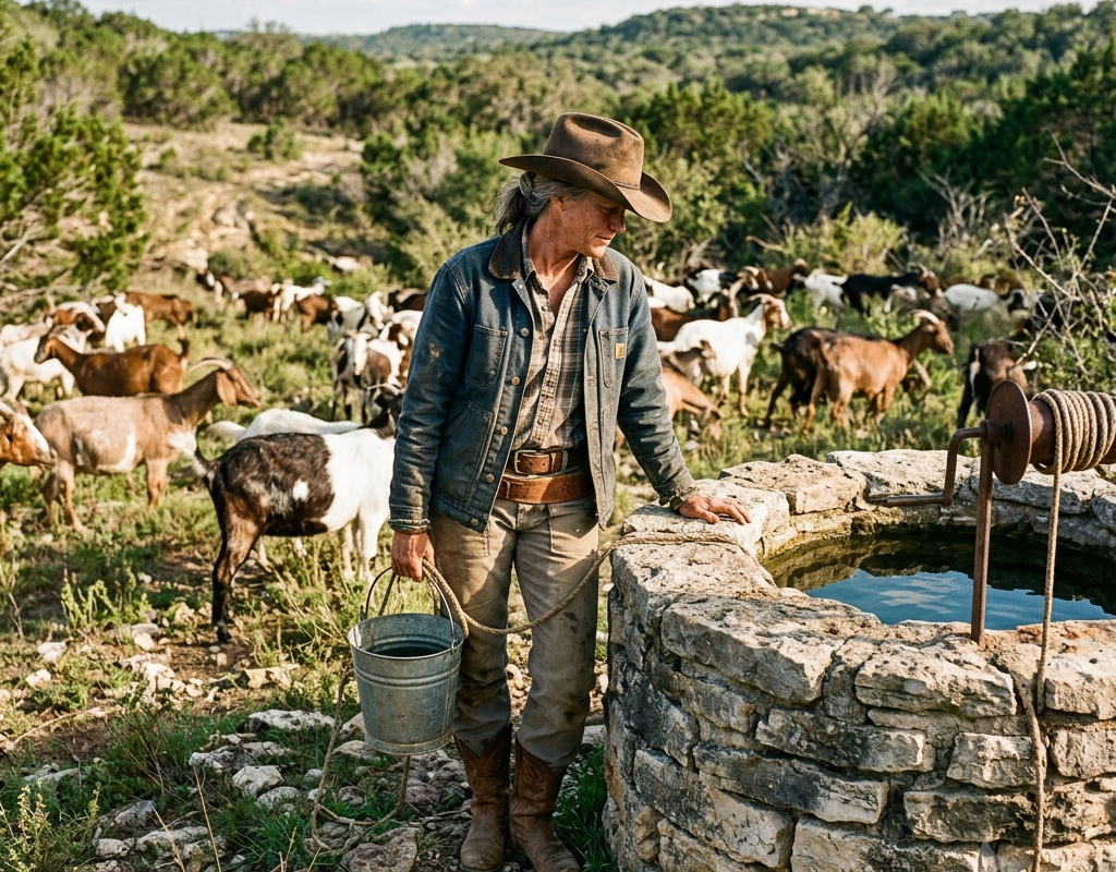 When the Goats Cleared the Dead Land: The Solitary Journey of a Cowgirl and a Forgotten Underground Spring for Thirty Years