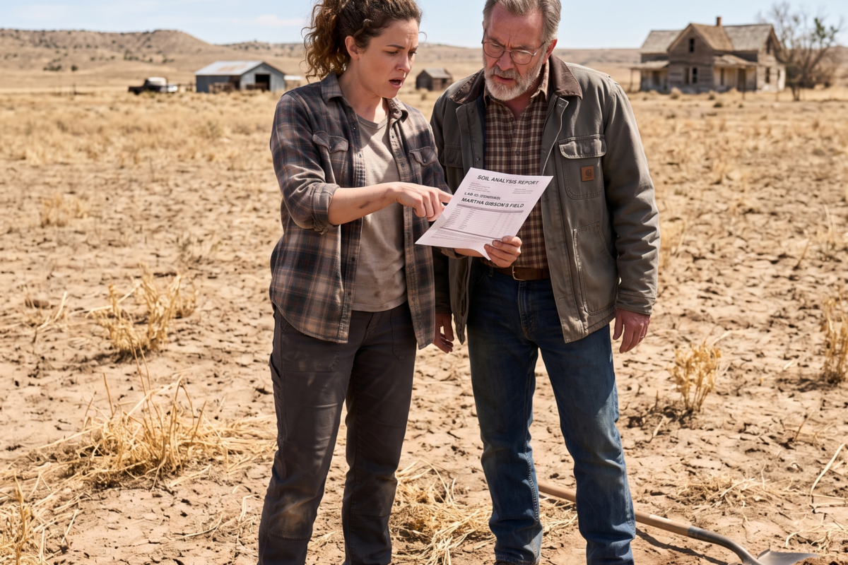 I Bought a Field Where Even Weeds Wouldn’t Grow — Then the Soil Test Came Back With a Name