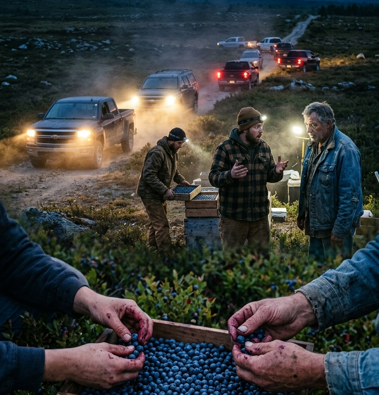 I Bought a Dead Blueberry Barrens for $80 — Then the First Harvest Made the Buyers Drive All Night