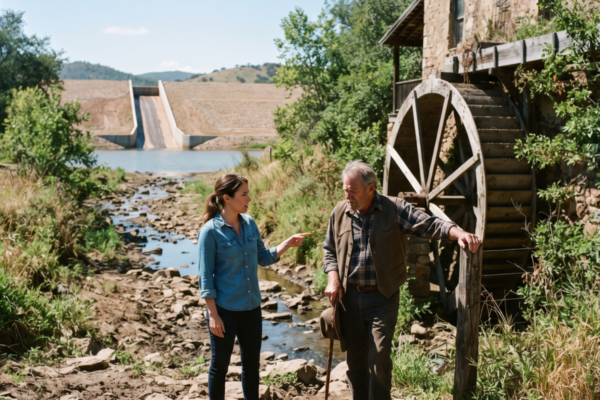 They Made a Private Lake From My Family Creek — Then the Old Mill Downstream Stopped Turning for the First Time in 112 Years