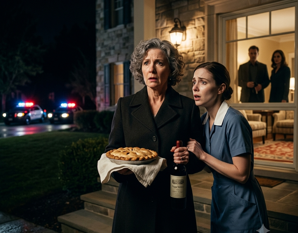 I Arrived With a Homemade Pie to Fix My Broken Family — Five Minutes Later, Police Arrived for the Trap They Planned for Me