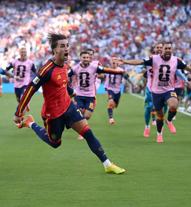 Spain wins second World Cup title in extra-time thriller as it denies Argentina’s repeat bid