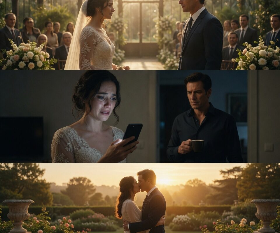 “Your brother’s trip matters more than your little wedding,” my mother texted before she and my father flew off with him at dawn. I walked down the aisle with a man I had known for only three weeks. By Monday, the video had passed 1 million views—and Mom had called 61 times. “Your father’s boss saw it. He…”