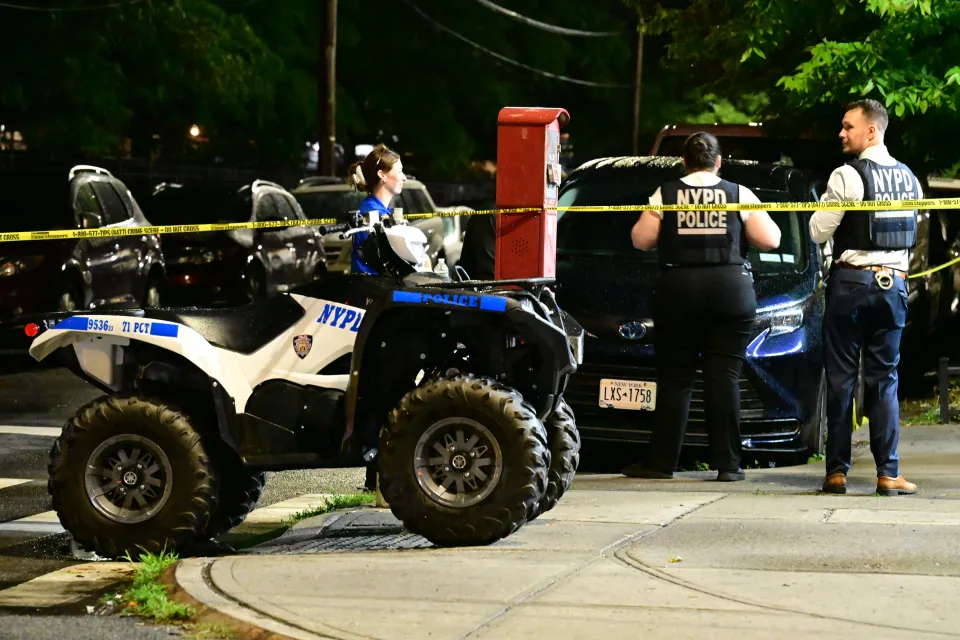 Mass Shooting: At least eight victims, including four children, were wounded when shots rang out during a fireworks gathering in Brooklyn