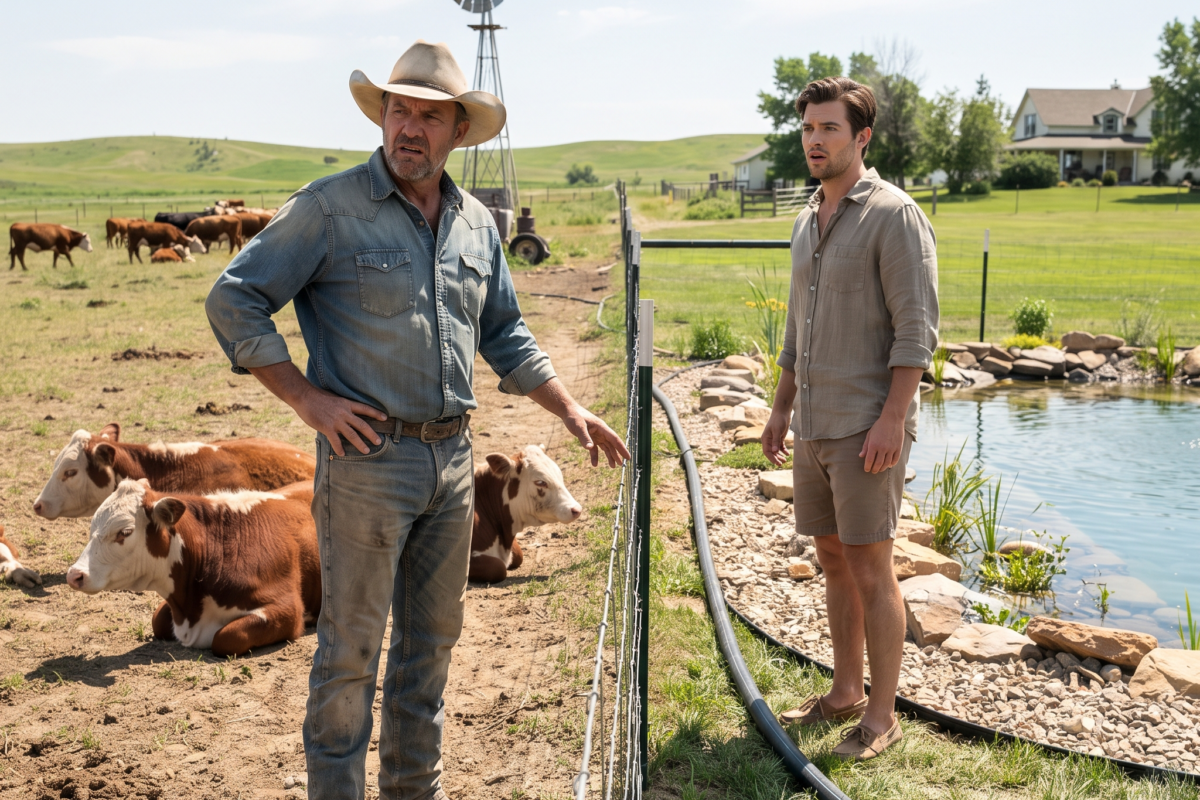 My New Neighbor Built a Wellness Pond With My Cattle Water — Then My Calves Started Dropping in the Heat
