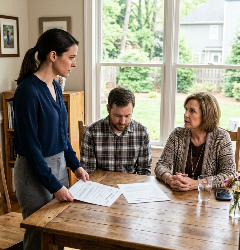 My Husband’s Mother Told Me to Pay Her Mortgage — So I Asked Why My Name Wasn’t on the Deed