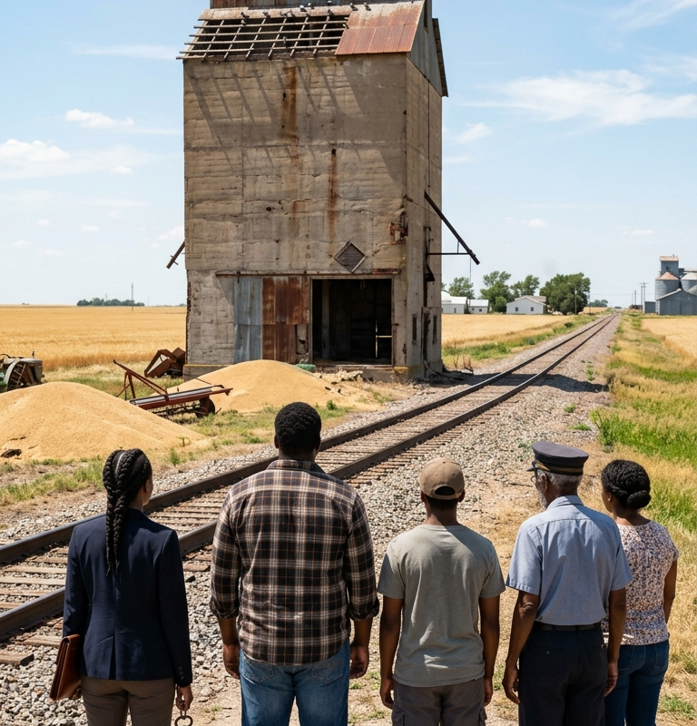 My Brothers Took the Wheat Farm and Left Me a Ruined Grain Elevator—Then the Railroad Checks Started Arriving
