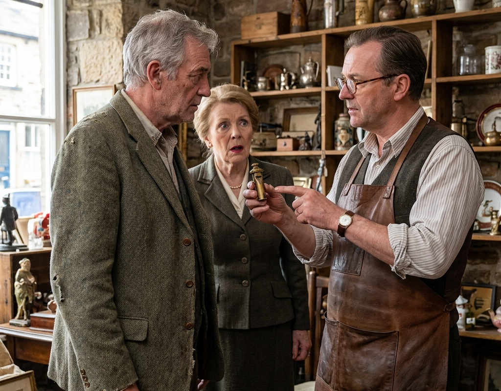 He Tried to Sell an Old Railway Whistle for £40—Then the Antique Dealer Called Him “The Man From Platform Seven”