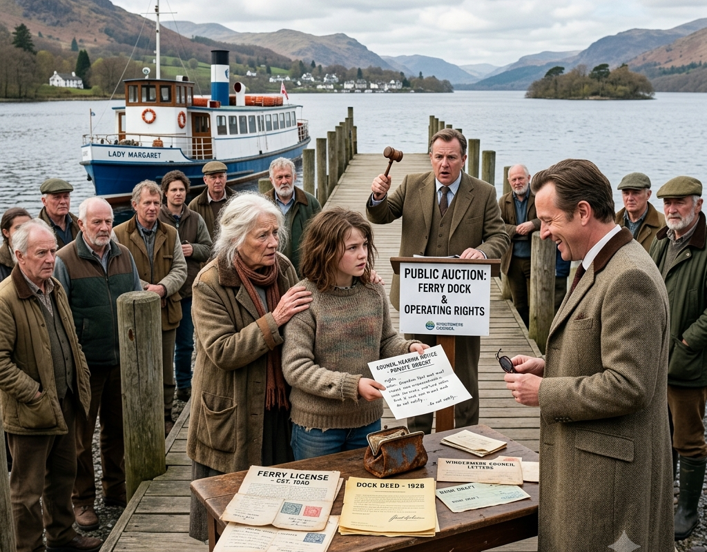 They Auctioned My Grandmother’s Ferry Dock—Then I Opened Her Rusted Coin Purse