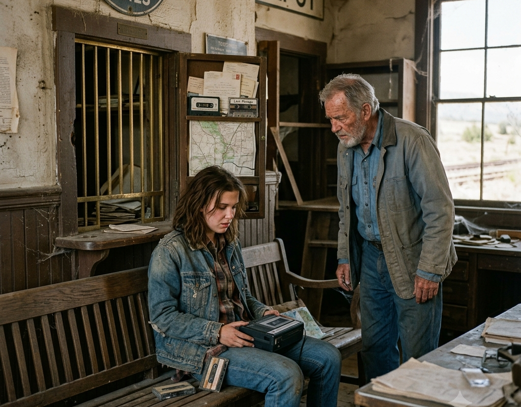 She Bought a Dead Train Depot for $18 — Then the Ticket Window Opened to Her Mother’s Last Message