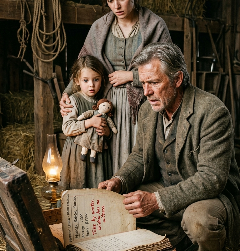 “Can My Brother Sleep in Your Stable?” the Girl Asked — Then the Rancher Saw the Blood on the Blanket
