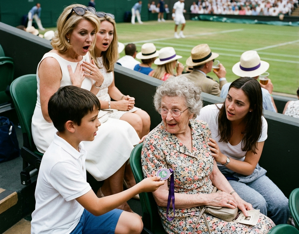 Karen Took My Grandmother’s Wimbledon Seat—Then Her Grandson Returned the Royal Box Badge