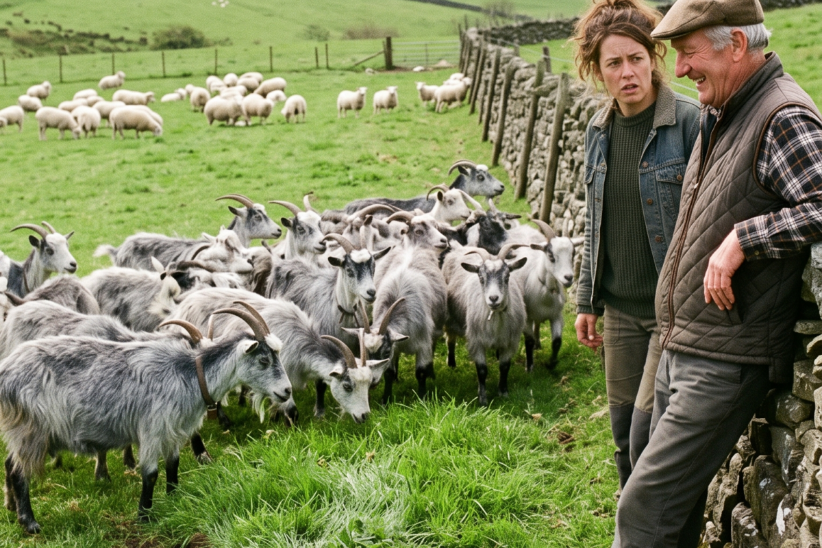 Everyone Said Her 40 Blind Goats Were Useless — Until the Poison Weed Reached the Sheep Pasture