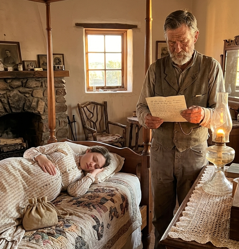 A Pregnant Woman Asked for One Cup of Water — The Rancher Gave Her His Wife’s Room