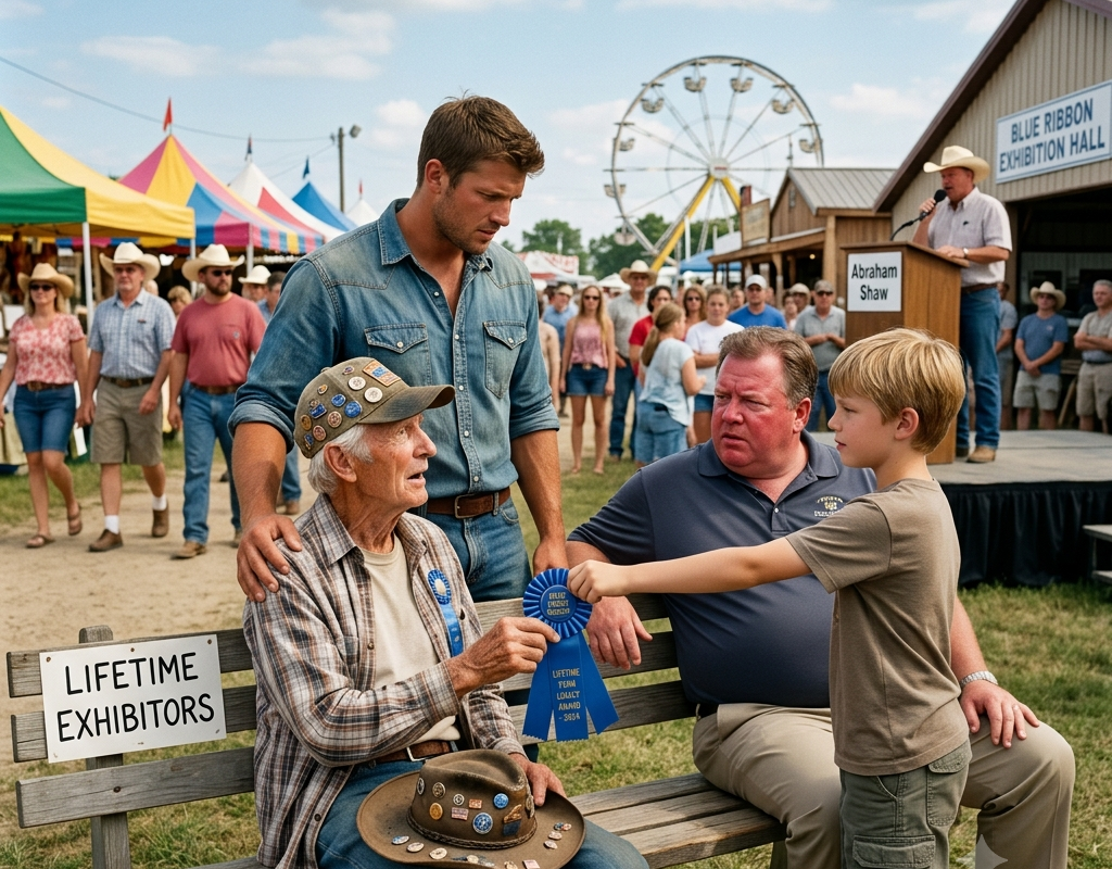The Developer Took My Grandpa’s Bench at the County Fair—Then His Son Handed Grandpa the Blue Ribbon