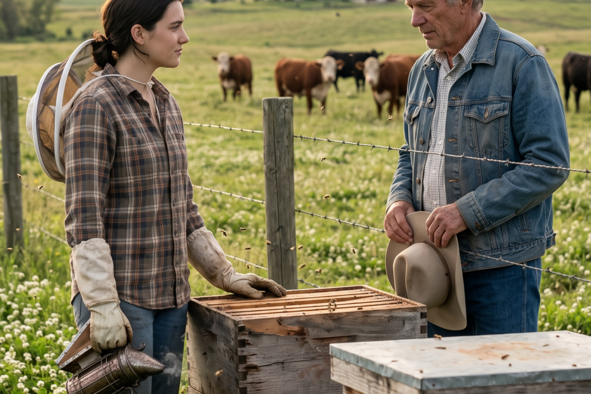 They Mocked the Girl Who Bought 300 Broken Beehives — Until the Clover Fields Refused to Seed