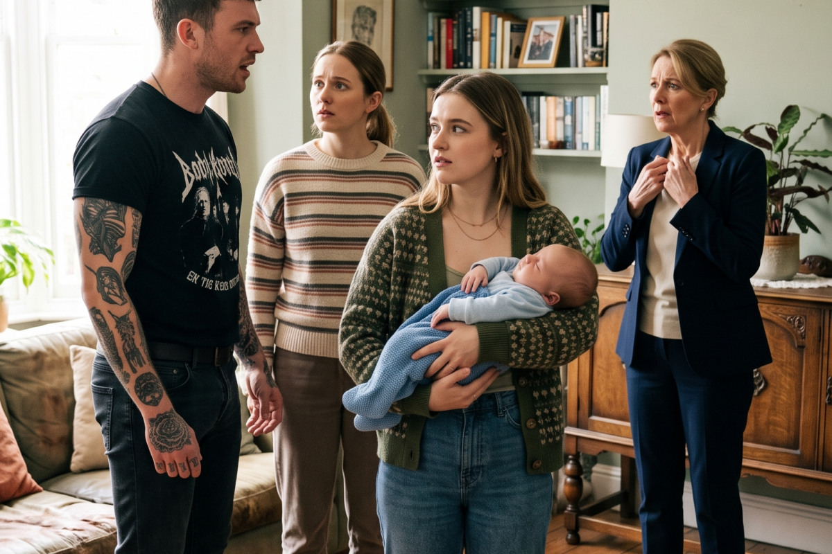 My Mother Said My Tattooed Husband Was Not Family Material — Then She Saw Him With the Baby She Once Abandoned