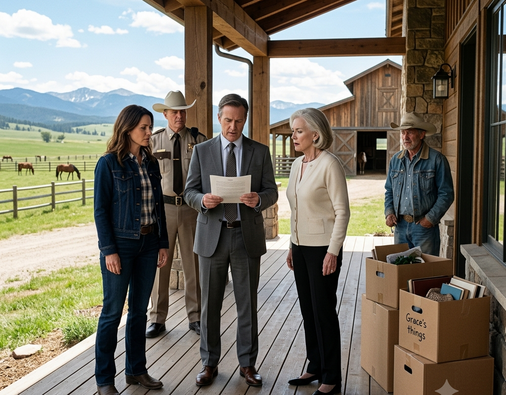 She Said I Was Just the Quiet Widow in the Guest Room — Then I Returned as the Woman Who Owned the Entire Ranch
