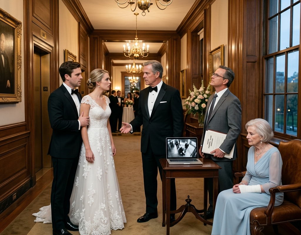 My Daughter Left Her Injured Grandmother in a Hallway at Her Engagement Party — So I Opened the Trust She Thought Was Hers