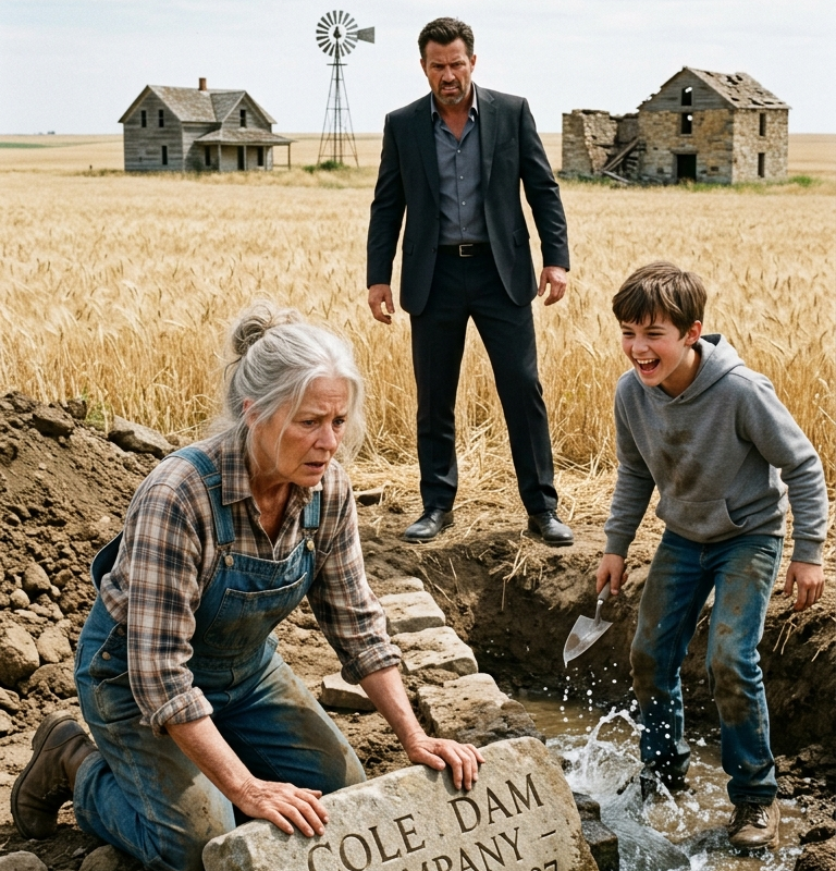 They Bought The Dam Above Her Farm — Then Her Grandson Found The Hidden Millrace Under The Wheat Field