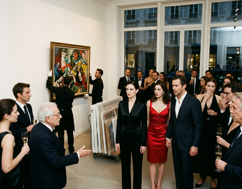 My Husband Took His Mistress to My Paris Gallery Opening—Then the Curator Removed Every Painting From His Wall