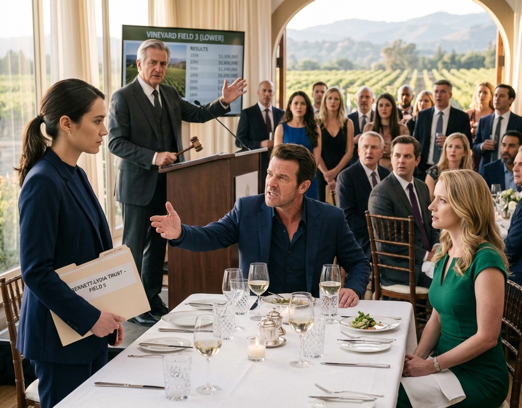 He Called Me the Babysitter at His Vineyard Gala—Then the Auctioneer Refused to Sell Without My Signature