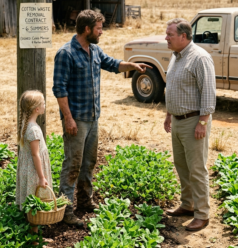 The Cotton Gin Paid Him to Take Dust and Seed Trash — Then His Barren Land Became the Only Green Field in Georgia