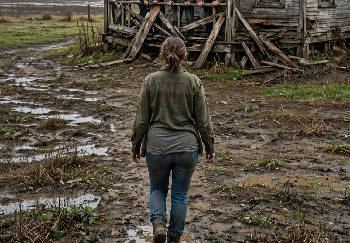Everything changed when they forced her out of the family’s shabby farmhouse for standing up to her mother-in-law… she asked, “Are you absolutely sure?” then left without looking back, and the family was soon left in complete shock by the truth they uncovered
